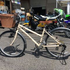 自転車　ママチャリ　通勤・通学・買い物にも