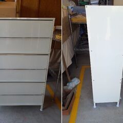 スチールキャビネット 書庫 本収納 本棚　/MJ-0440 1Fの画像