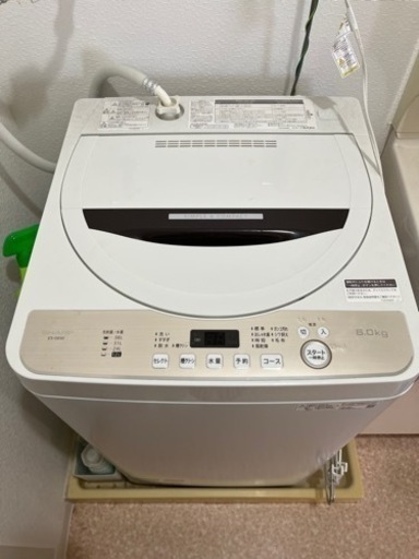 SHARP 全自動電気洗濯機　ES-GE6D-T 2020年製