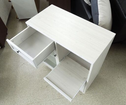 ミドルレンジボード 幅80cm 北欧 キッチン収納棚 ラック レンジラック キッチンカウンター ☆ 札幌市 北区 屯田 