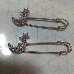 ピンブローチ  2個セットの画像