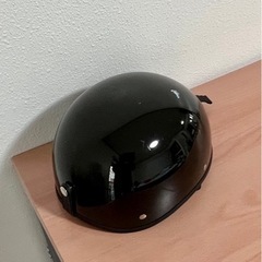 ★原付バイクなどに★ヘルメット黒