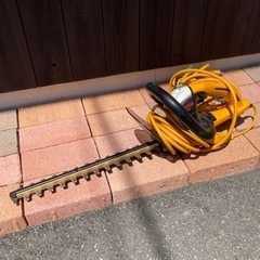 お話中。中古リョービ ヘッジトリマ 草刈機 刈払機