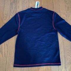 薄手トレーナー ミッキーマウスプリント アウトドア ルーム パジャマ ユニセックス 新品未使用 ネイビーの画像