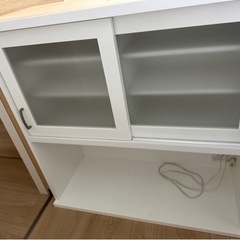 受け渡し者決定】ニトリ 食器棚(3年未満)
