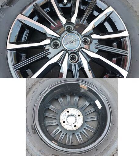 タイヤ ホイール4本セット ENKEI SMACK 14インチ 155/65R14 ブリザック VRX2 スタッドレス 中古☆ 札幌市