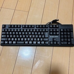 ゲーミング　キーボード　ガレリア