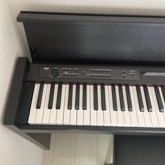 電子ピアノ　KORG LP-380 黒の画像