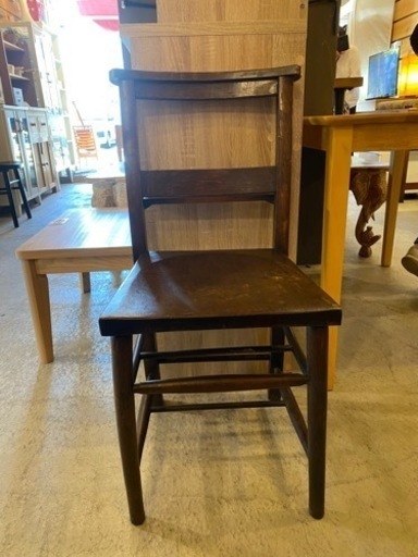 アンティーク　チャーチチェア　イギリス　ビンテージ