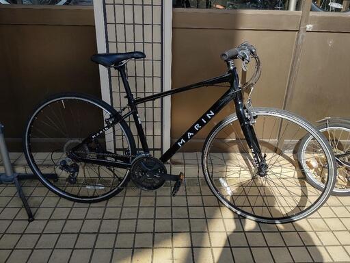 クロスバイク アルミフレーム MARIN Mサイズ ブラック