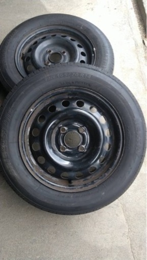 タイヤ・ホイール4本セット　165/70 R14