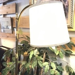 アンティーク　BRASS スタンドライト　ビンテージの画像