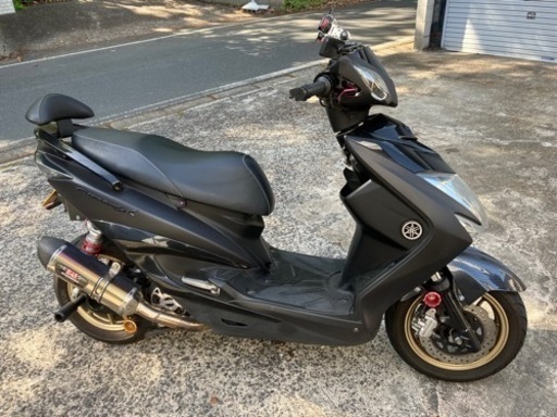 シグナスX-3チョイ改⭐️マッドブラック⭐️逆車⭐️かなり綺麗です❣️