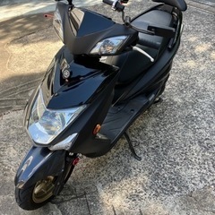 シグナスX-3チョイ改⭐️マッドブラック⭐️逆車⭐️かなり綺麗です❣️の画像