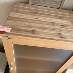 【月末まで】おしゃれ棚 3段ボックス あげます 武蔵境