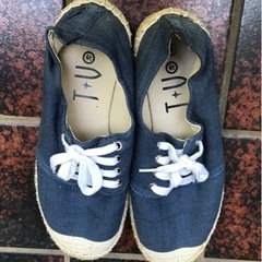 レディース　スニーカー  スリッポン　L  人気の画像