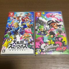 【SWITCH】大乱闘スマッシュブラザーズSP・スプラトゥーン2...
