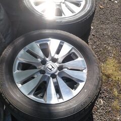 RK5 ステップワゴン タイヤ付きホイール　205/60R16　...