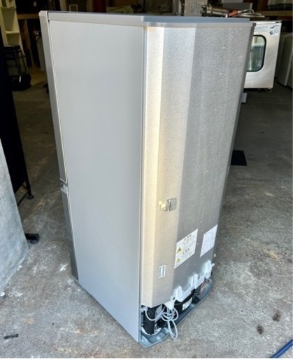 札幌市内配送無料 21年製 AQUA アクア 126L 2ドア冷凍冷蔵庫 AQR-13K(S) 右開き