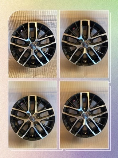 美品 15インチ アルミホイール 4本