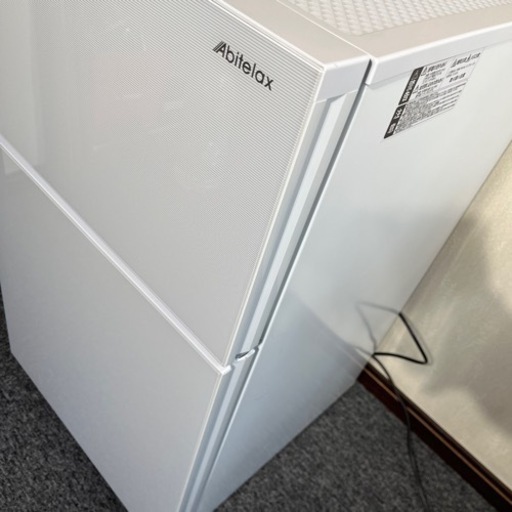 2022年製 ABITELAX アビデラックス 家庭用2ドア冷蔵庫 97L 
