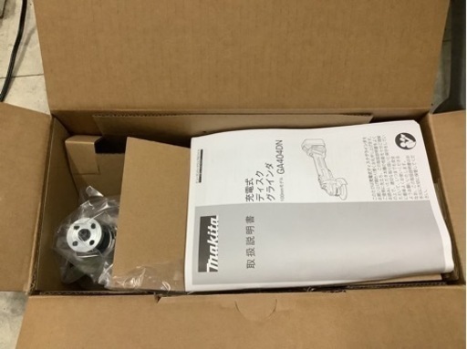 マキタ充電式3.9インチ(100mm)ディスクグラインダー　リサイクルショップ宮崎屋　佐土原店　23.5.24F