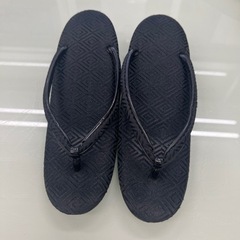 草履　ブラック