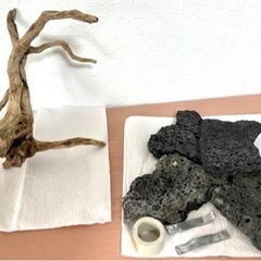 ★水草水槽関連グッズまとめてセット★オートフィルター•ヒーター•ソイル•流木•火山石などいろいろの画像