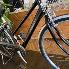 【ブリヂストンアルベルト！訳あり商品】LEDオートライト　内装5段　27インチ自転車　ブラック