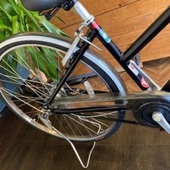 【ブリヂストンアルベルト！訳あり商品】LEDオートライト　内装5段　27インチ自転車　ブラック