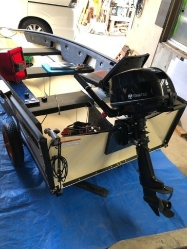 値下げしました。ポーターボートスズキ4サイクルエンジン付