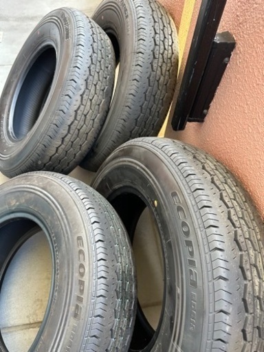 ハイエース200系　新車外し　BRIDGESTONE ECOPIA