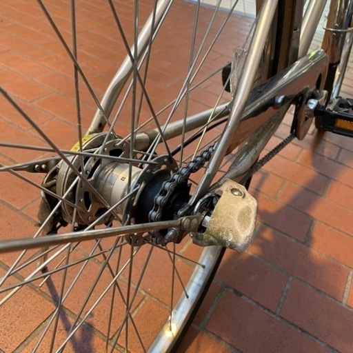 【?お買い得】 パナソニック タフチェーン  27インチ 新品パーツ使用 ?他にも中古自転車出してます