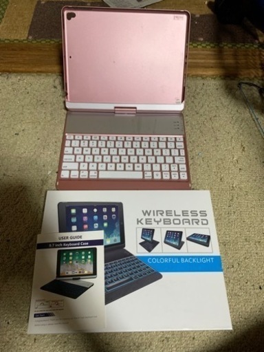  iPad6 Wi-Fiモデル 32GB シルバー、Bluetoothキーボードセット販売