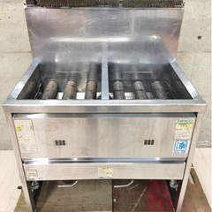 B 2012年製 タニコー 2槽ガスフライヤー LPガス用 ガスフライヤー