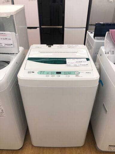 ★ジモティ割あり★ ヤマダ 洗濯機  4.5kg 18年製 動作確認／クリーニング済み SJ2249
