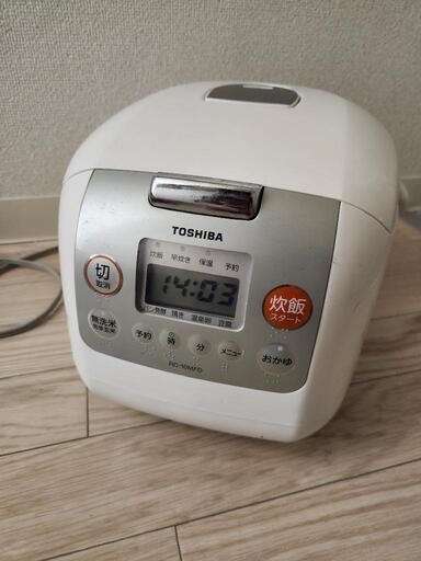 炊飯器 5.5合 東芝 RC-10MFD