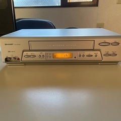 シャープ2003年製　ビデオデッキ　動作確認済　引取り希望