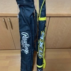 ソフトボール用バット　3本　ケース付