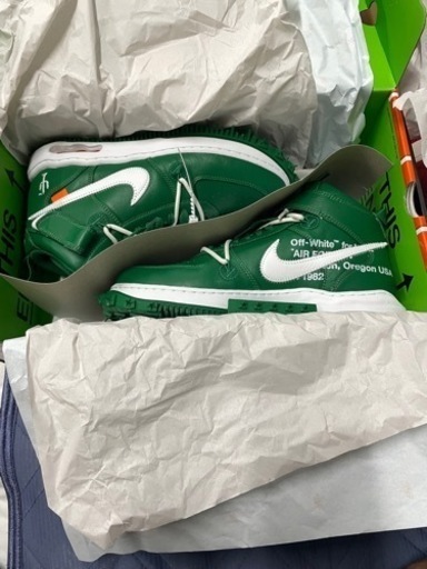 NIKE エアフォースワンオフホワイトコラボ　ジョーダン1スパイダーマン