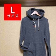 ディズニーリゾート　パーカー　ミッキー　Lサイズ　メンズ　レディ...