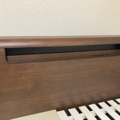 ニトリ　セミダブルベッドフレーム　引き出し/収納付　新品未使用の画像