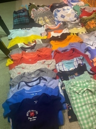 ☆ベビー服☆古着 ５３枚セット！！ばら売り可にします❗️