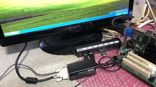 USBディスプレイ・アダプタ I・O DATA USB-RGB/D2 ②【動作品】