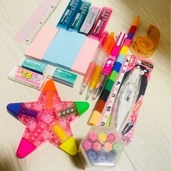 文房具　セット　新品　消しゴム　ボールペン　付箋