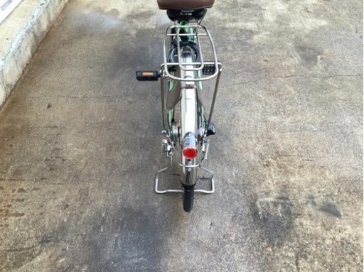67パナソニック最新機種電動アシスト自転車vivi 24インチ　ウスミドリボディー