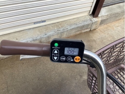 67パナソニック最新機種電動アシスト自転車vivi 24インチ　ウスミドリボディー