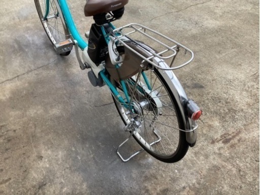 70 パナソニック新機種電動アシスト自転車viviDX24インチブルーボディー