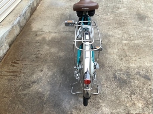 70 パナソニック新機種電動アシスト自転車viviDX24インチブルーボディー