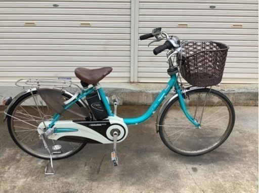 70 パナソニック新機種電動アシスト自転車viviDX24インチブルーボディー